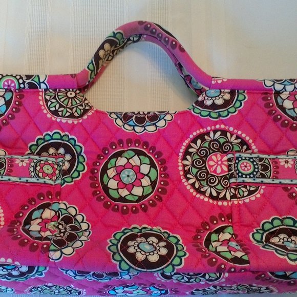 Vera Bradley retired Cupcakes pattern hand carry p - Picture 2 of 6